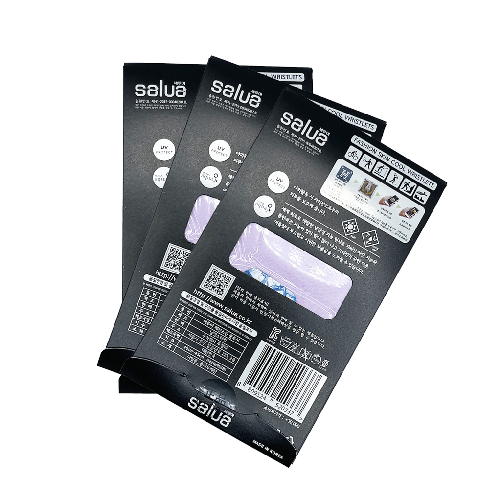 Salua -Salua Fashion Pattern Skin Cool Wristlets (with thumb hole) - Body Care - Everyday eMall