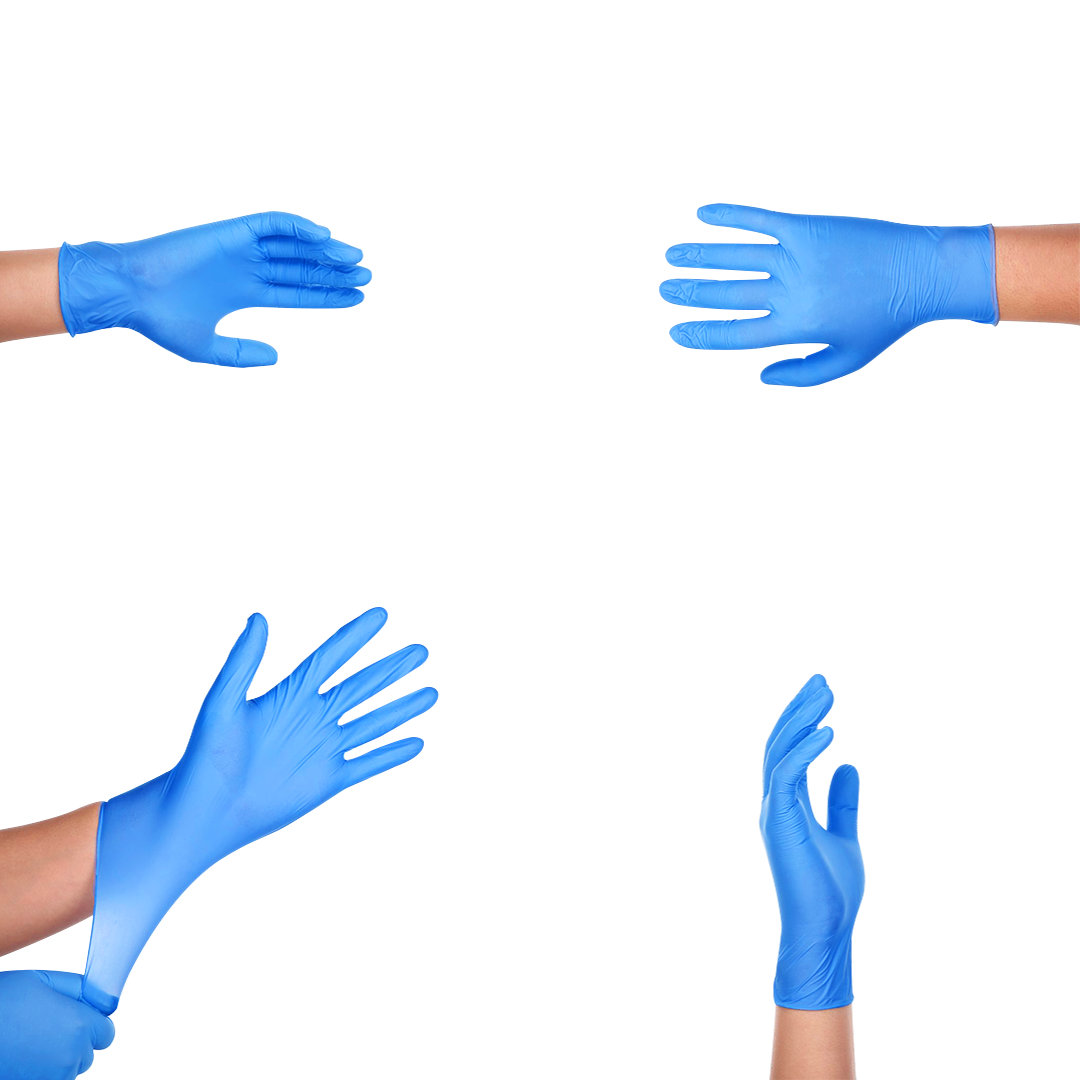 NACOSA -NACOSA Nitrile Examination Gloves, Power-Free, Non-Sterile | 100 pcs - Household - Everyday eMall