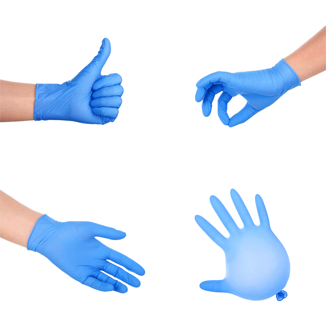 NACOSA -NACOSA Nitrile Examination Gloves, Power-Free, Non-Sterile | 100 pcs - Household - Everyday eMall