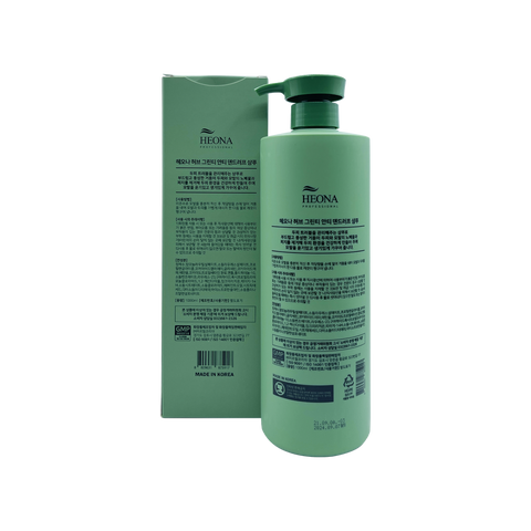 HEONA Herb Green Tea Anti Dandruff Shampoo | 1000 ml