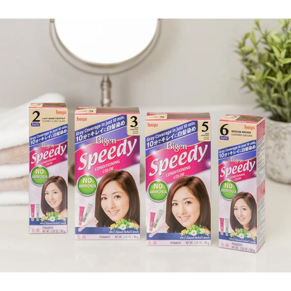 HOYU -Hoyu Bigen Speedy Conditioning Color Hair Dye - Hair Dye - Everyday eMall