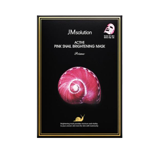 JM Solution -JM Solution Active Pink Snail Brightening Mask |  10pcs - Skin Care Masks & Peels - Everyday eMall
