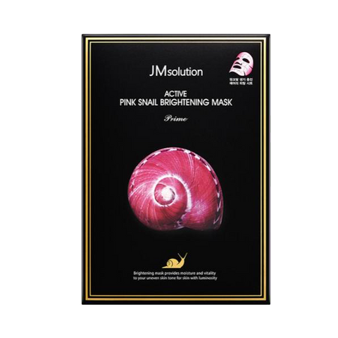 JM Solution Active Pink Snail Brightening Mask |  10pcs