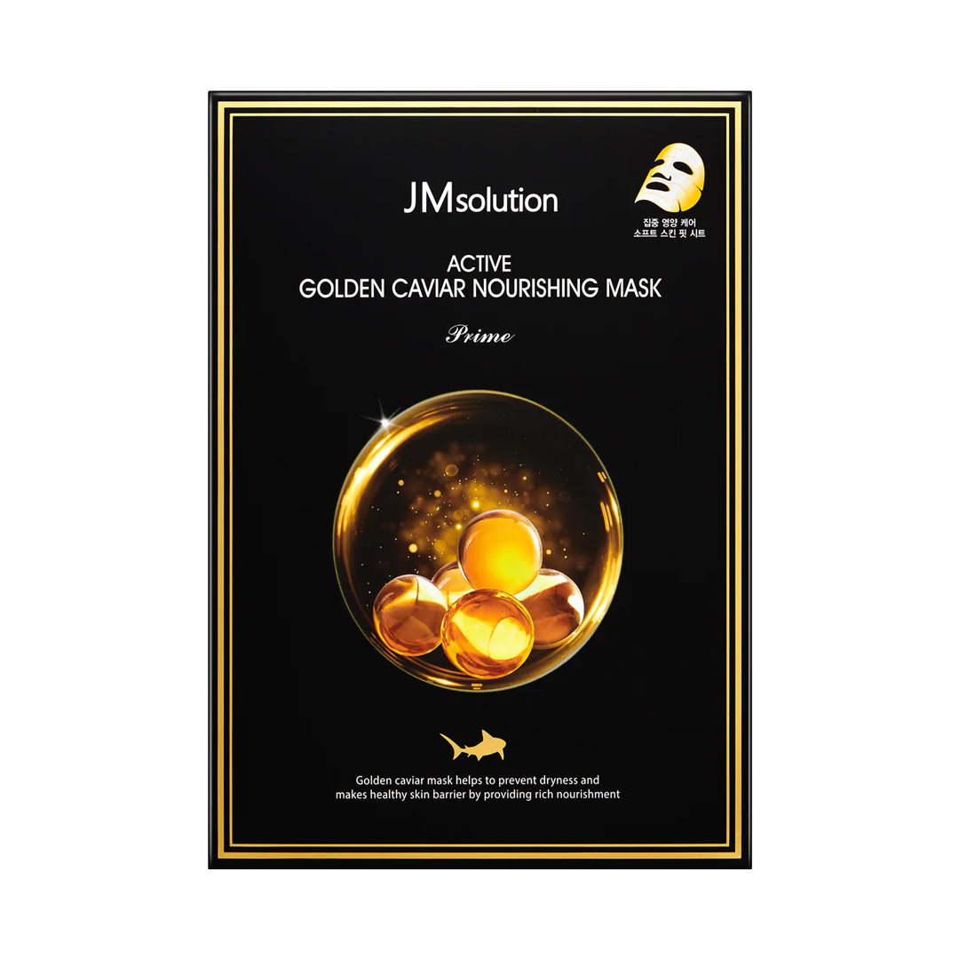 JM Solution -JM Solution Active Golden Caviar Nourishing Mask | 10pcs - Skin Care Masks & Peels - Everyday eMall