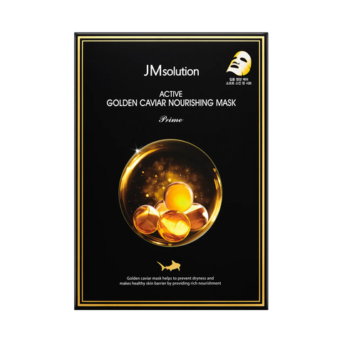 JM Solution Active Golden Caviar Nourishing Mask | 10pcs
