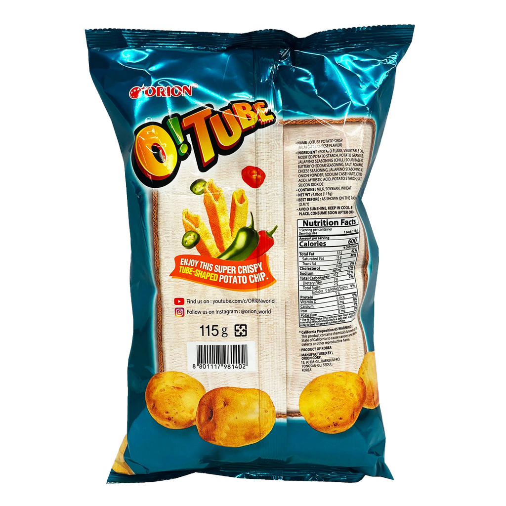 Orion -ORION O!Karto Potato Chips | Jalapeno & Cheese Flavored - Everyday Snacks - Everyday eMall