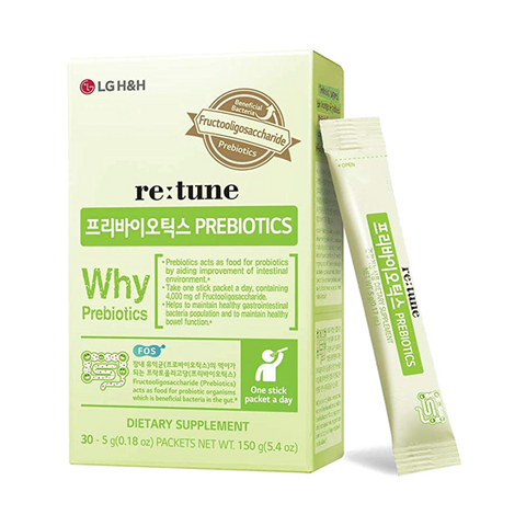 LG re:tune Prebiotics Green Dietary Supplement
