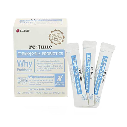 LG re:tune Probiotics Blue Dietary Supplement