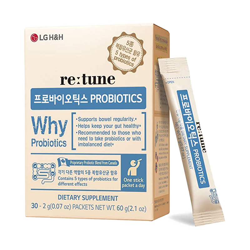 LG -LG re:tune Probiotics Blue Dietary Supplement - Health & Beauty - Everyday eMall