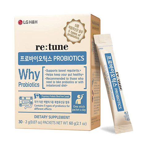 LG re:tune Probiotics Blue Dietary Supplement