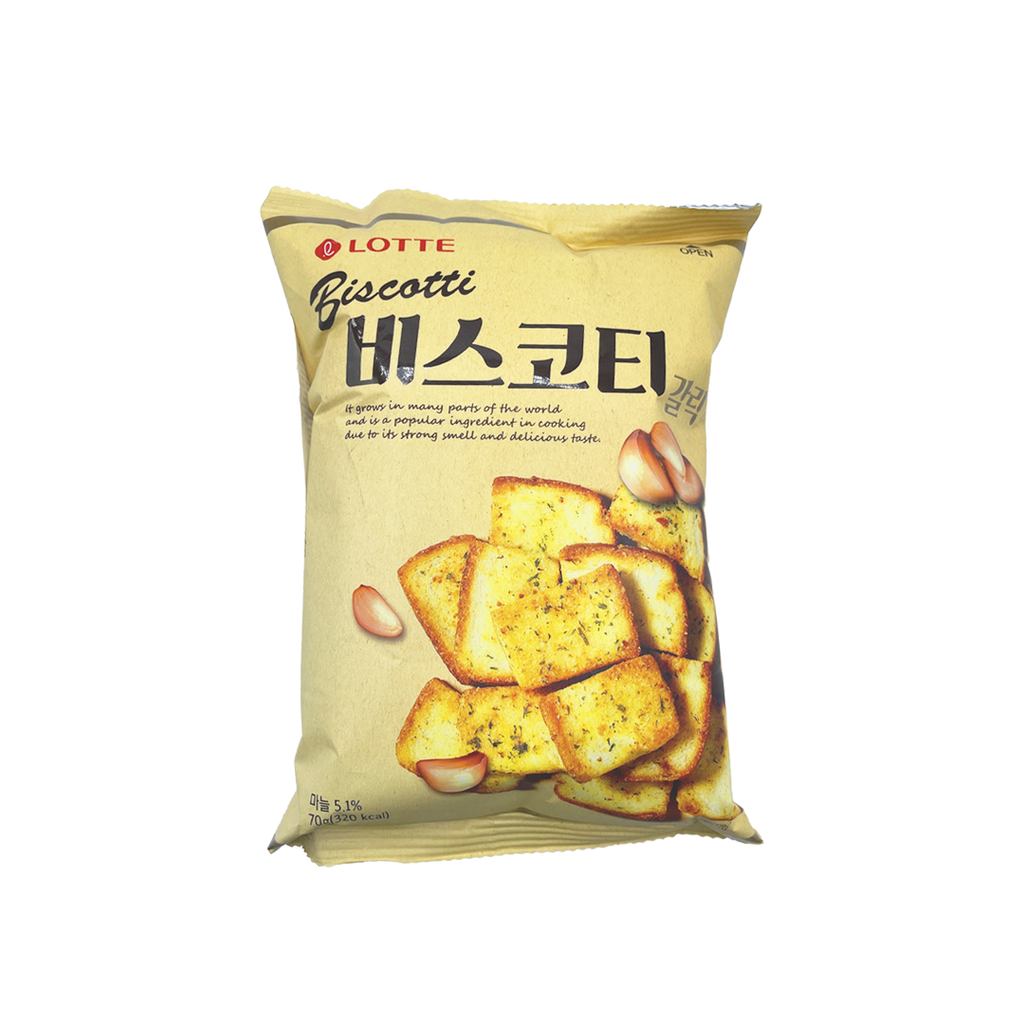 LOTTE -LOTTE Biscotti | Garlic Flavor - Everyday Snacks - Everyday eMall