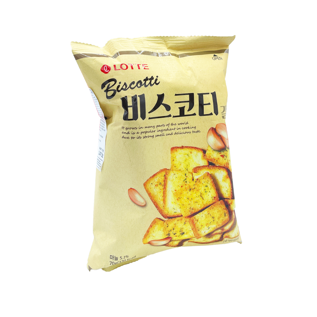 LOTTE -LOTTE Biscotti | Garlic Flavor - Everyday Snacks - Everyday eMall