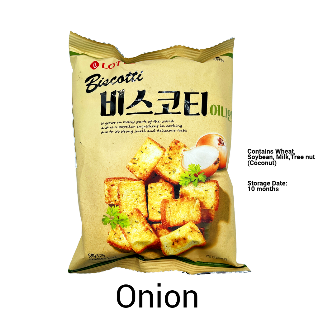 LOTTE -LOTTE Biscotti | Onion Flavor - Everyday Snacks - Everyday eMall