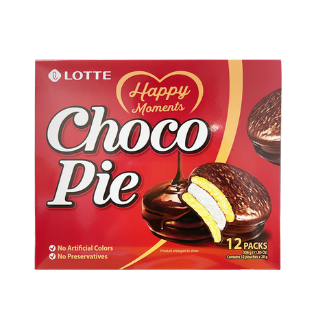 LOTTE Choco Pie | Original Flavor | 12 Packs
