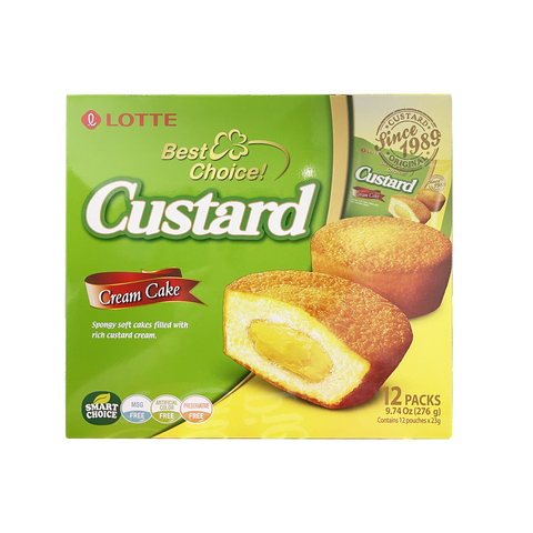 LOTTE Custard Cream Cake | 12 pcs