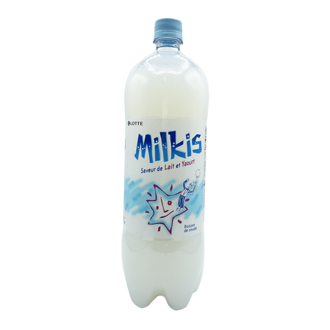 LOTTE Milkis Soda Drink | Milk & Yogurt Flavor | 1.5L