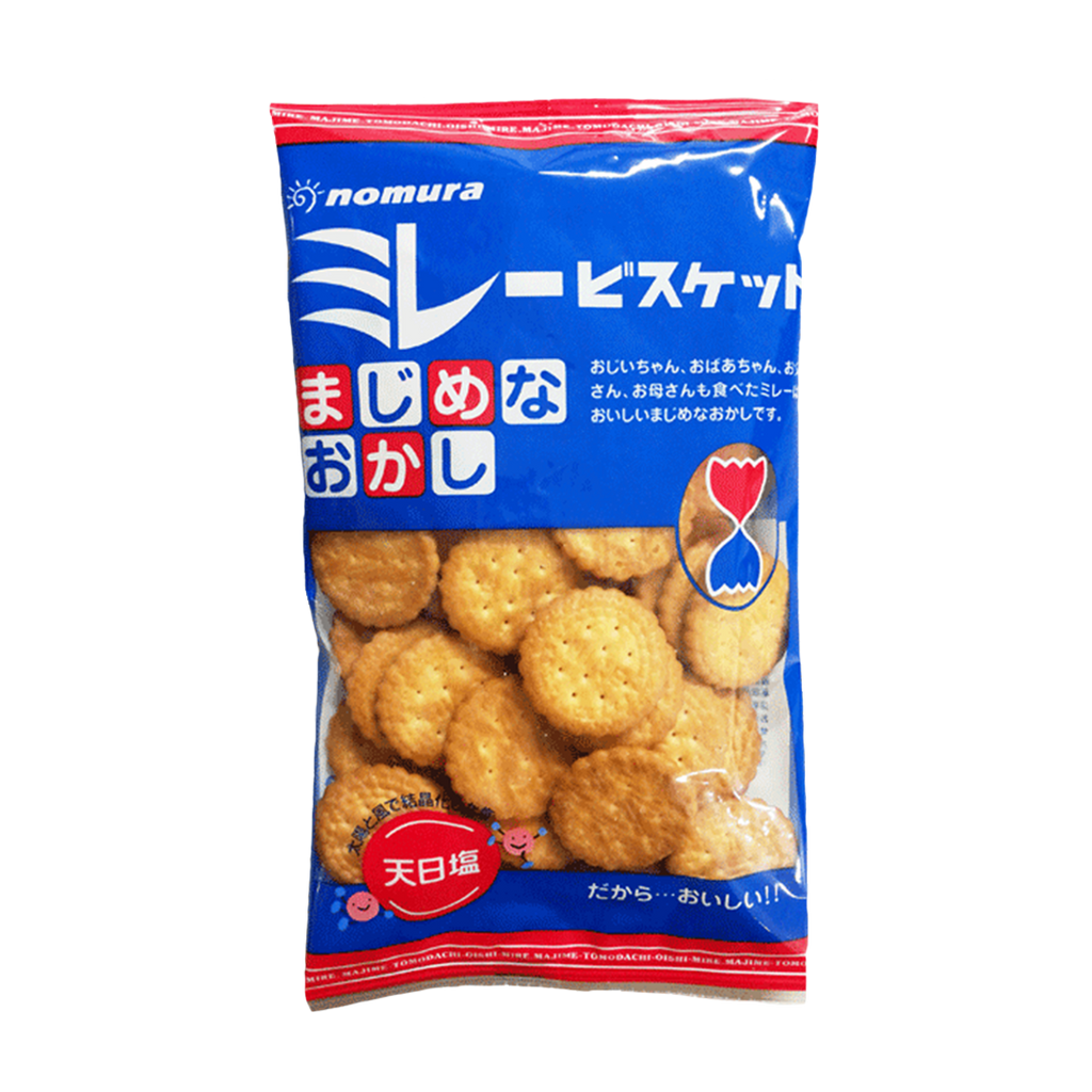 Nomura -Nomura Sea Salt and Vegetable Oil Millet Biscuits - Everyday Snacks - Everyday eMall