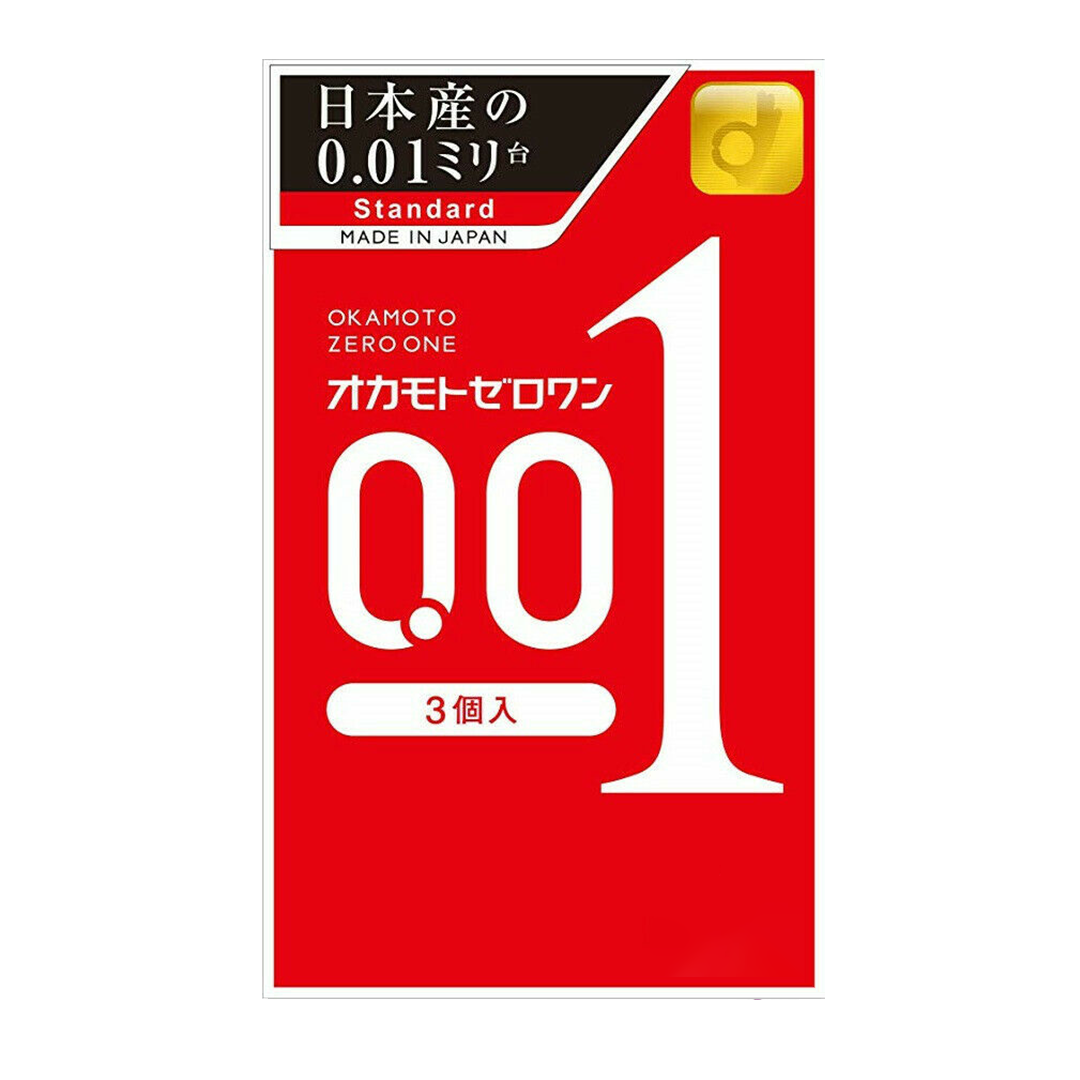 OKAMOTO -OKAMOTO 'ZERO ONE'  0.01 Condom, 3 pcs/ Pack | Standard - Health & Beauty - Everyday eMall