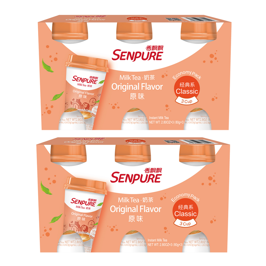 Senpure -SENPURE Classic Milk Tea With Coconut Jelly (Pack of 6) | Original - Beverage - Everyday eMall