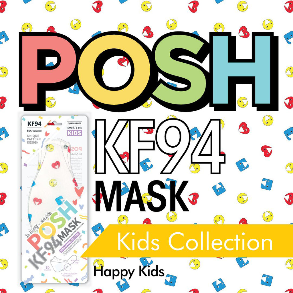 POSH -POSH KF94 Mask For Kids, Made in Korea - Face Mask - Everyday eMall