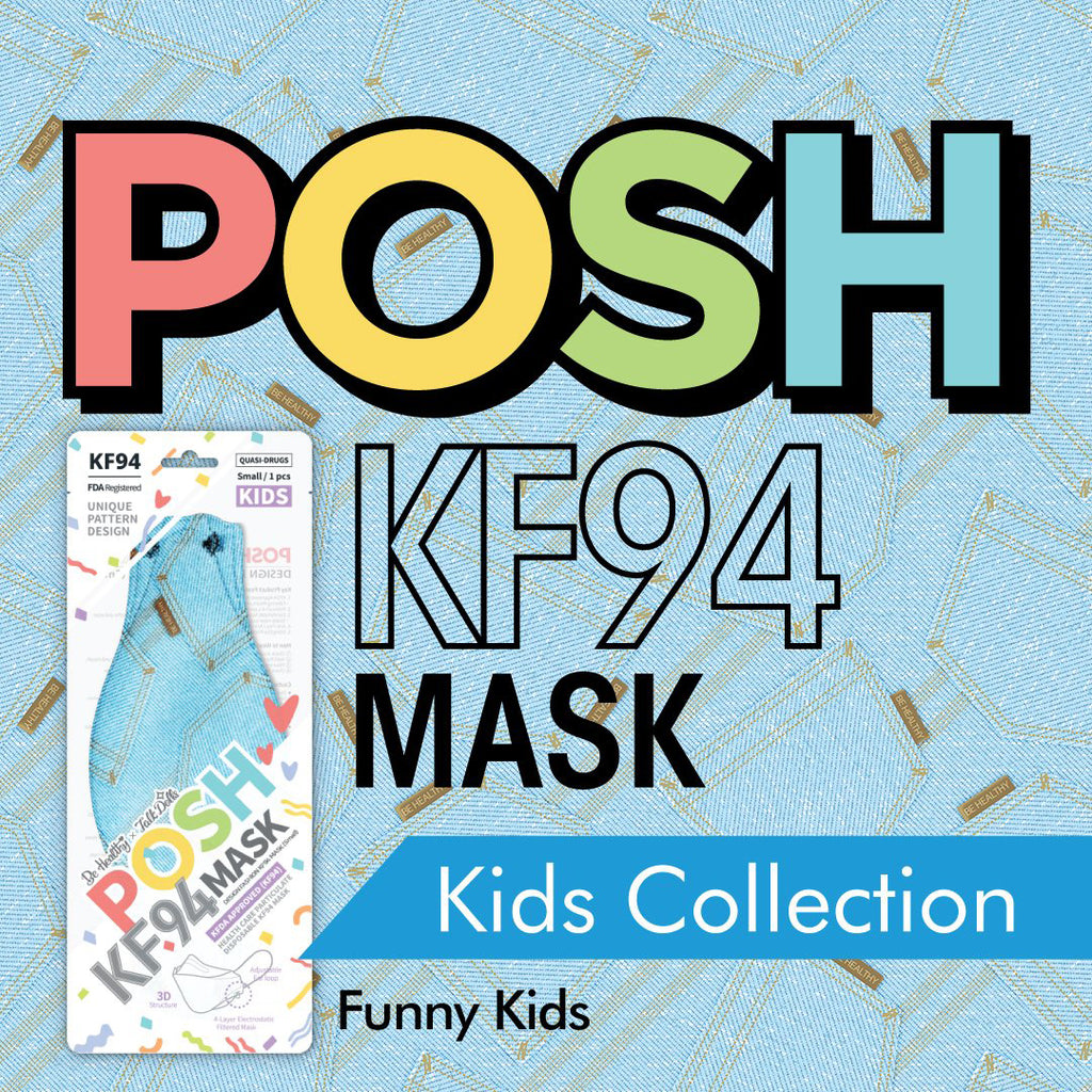 POSH -POSH KF94 Mask For Kids, Made in Korea - Face Mask - Everyday eMall