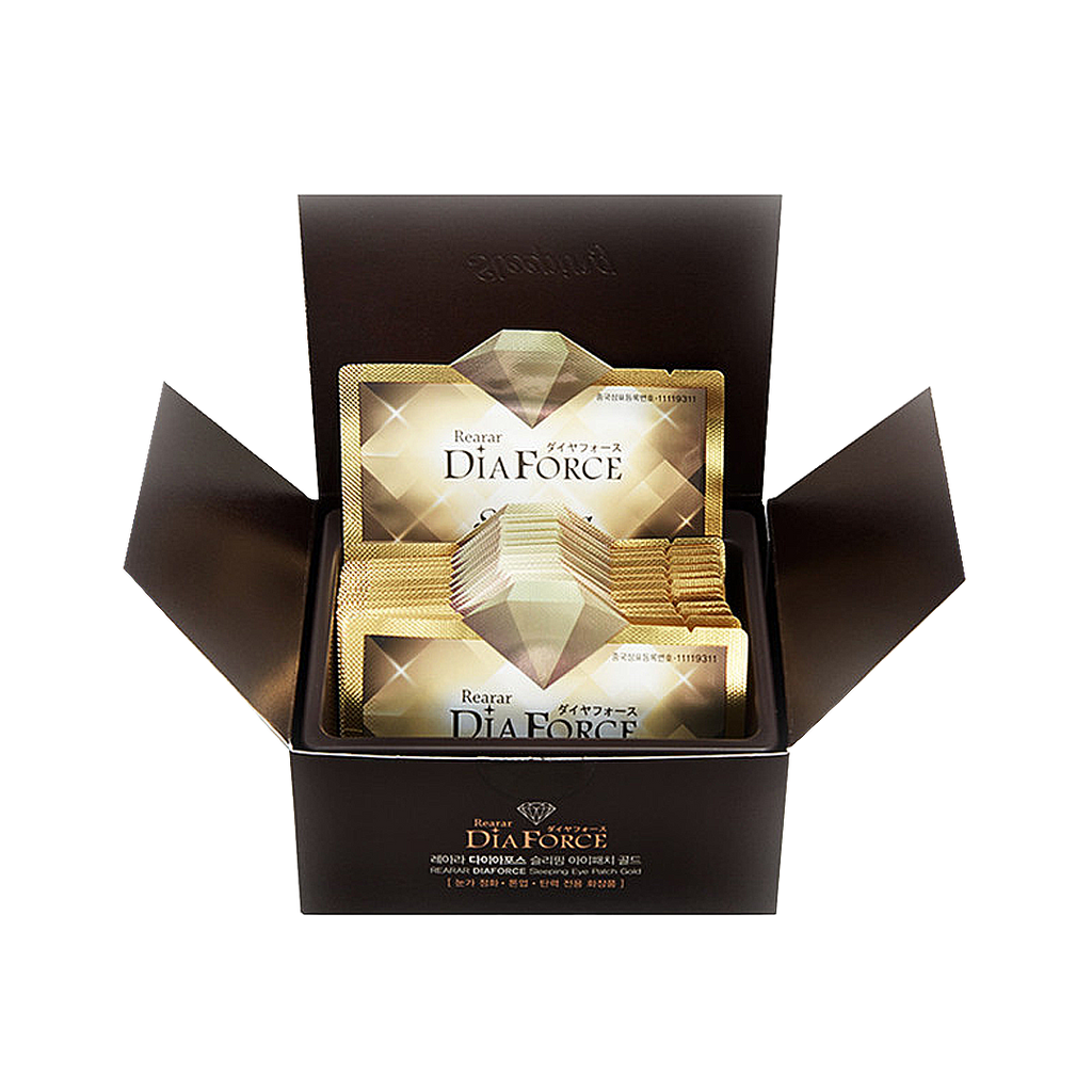 Rearar -Rearar Dia Force Sleeping Eye Patches Gold  | 14pcs - Skincare - Everyday eMall