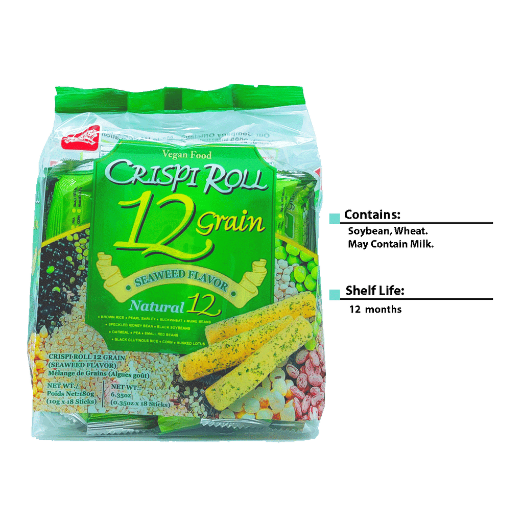 Pei Tien -PEI TIEN Crispi & Nut Rolls, Non-fried Healthy Snacks | Seaweed - Everyday Snacks - Everyday eMall