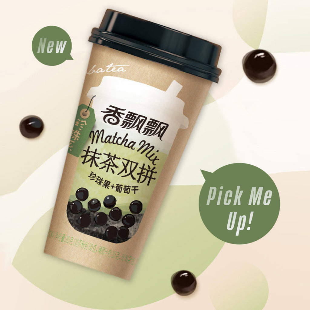Senpure -香飘飘 SENPURE Mixed Milk Tea With Boba (3 units per pack) | Matcha - Beverage - Everyday eMall