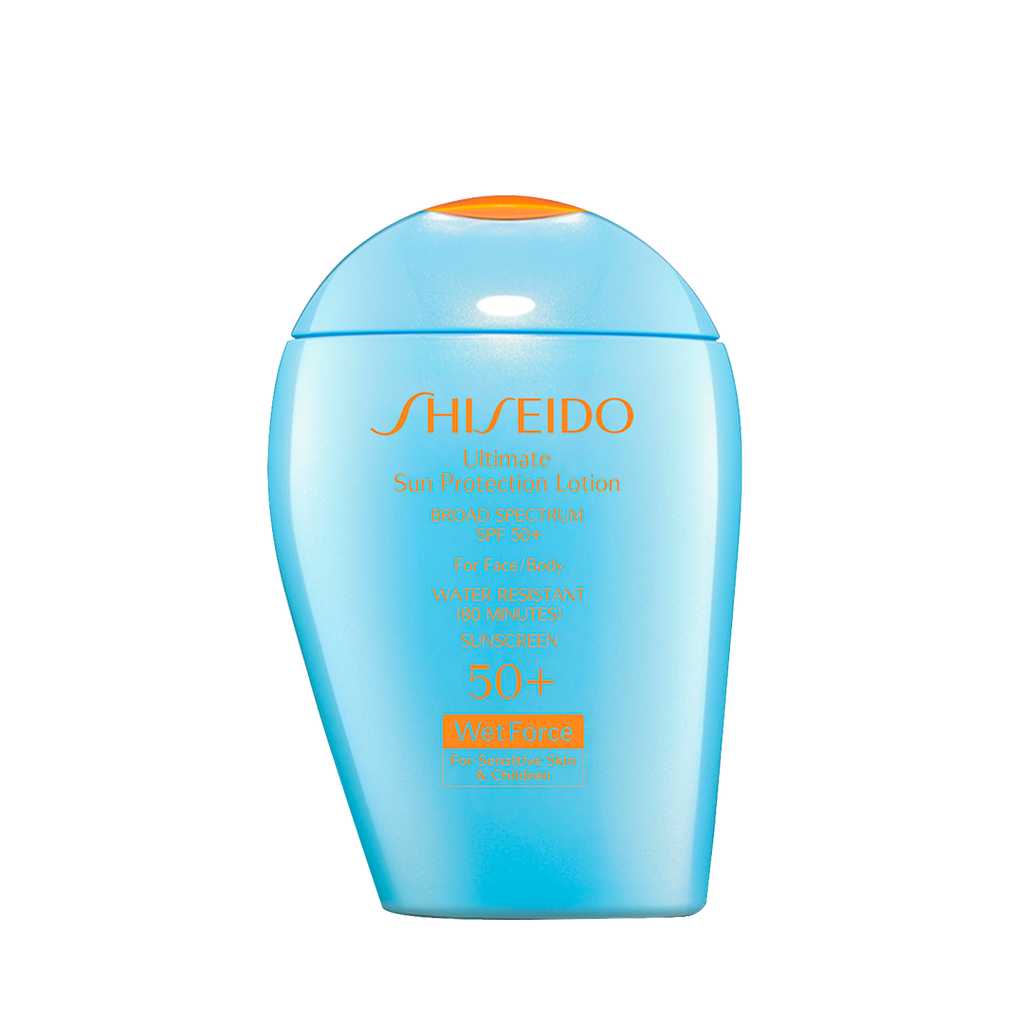 Shiseido -Shiseido Ultimate Sun Protection Lotion WetForce for Sensitive Skin | Kids SPF 50+ | 100ml - Sunscreen - Everyday eMall