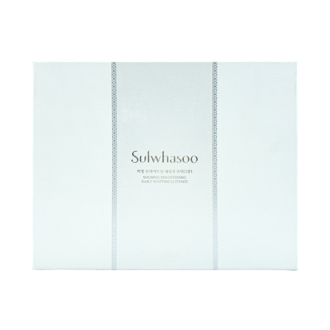 Sulwhasoo Snowise Brightening Daily Routine