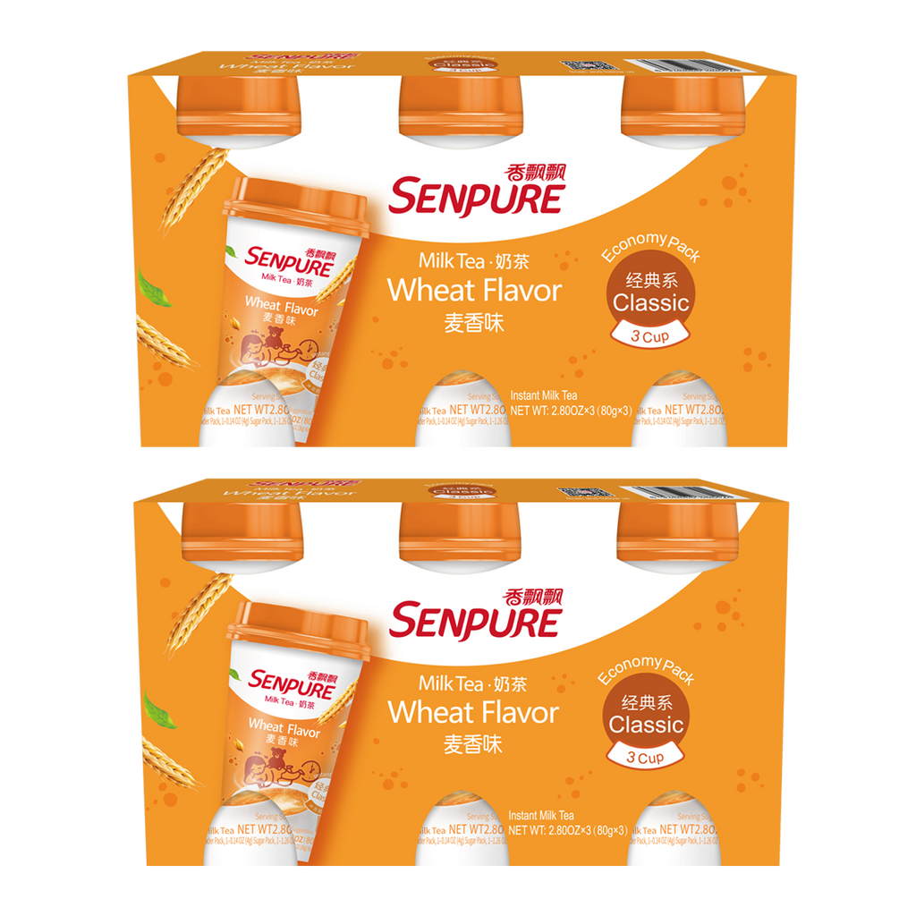 Senpure -SENPURE Classic Milk Tea With Coconut Jelly (Pack of 6) | Wheat - Beverage - Everyday eMall