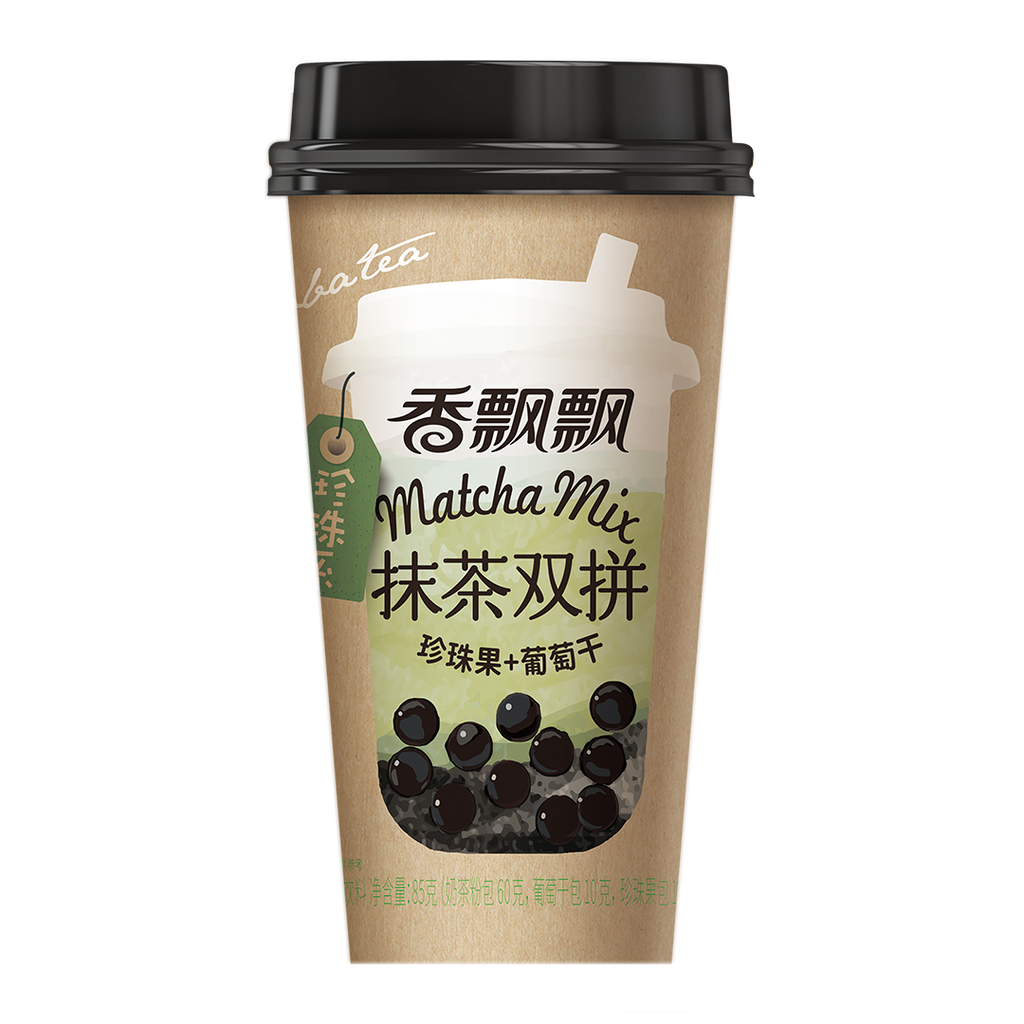 Senpure -香飘飘 SENPURE Mixed Milk Tea With Boba (3 units per pack) | Matcha - Beverage - Everyday eMall