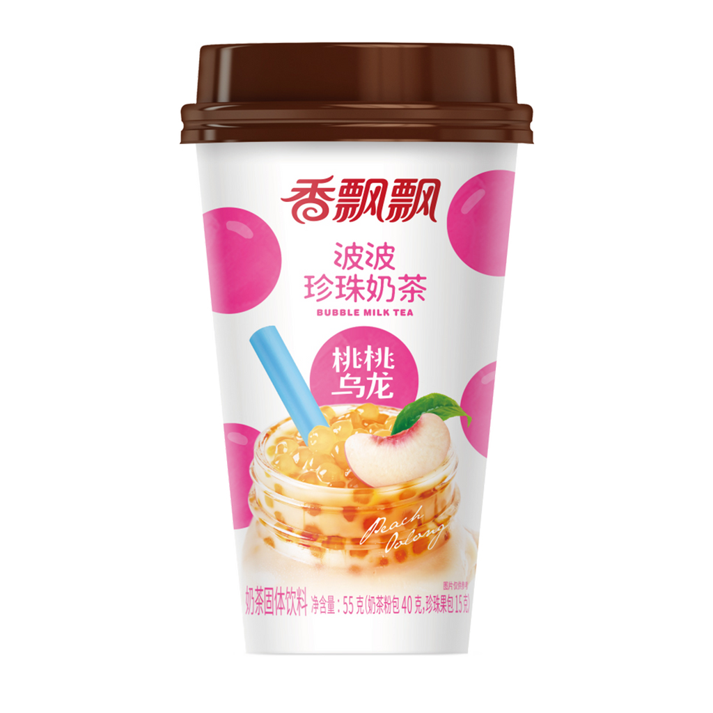 Senpure -香飘飘 SENPURE Clear Boba Milk Tea (3 units per pack) | Peach Oolong - Beverage - Everyday eMall