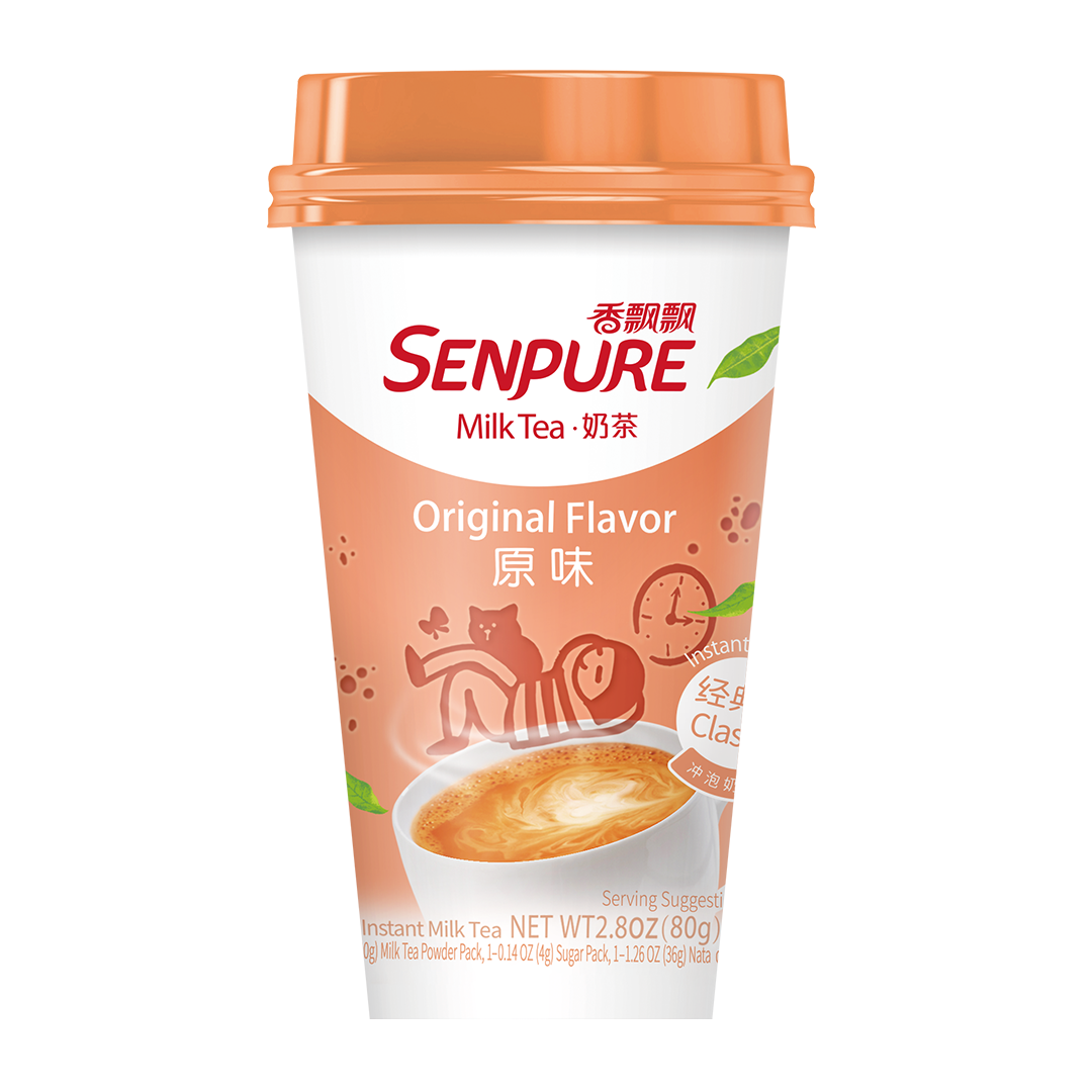 Senpure -SENPURE Classic Milk Tea With Coconut Jelly (Pack of 9) | Original, Taro, Wheat - Beverage - Everyday eMall