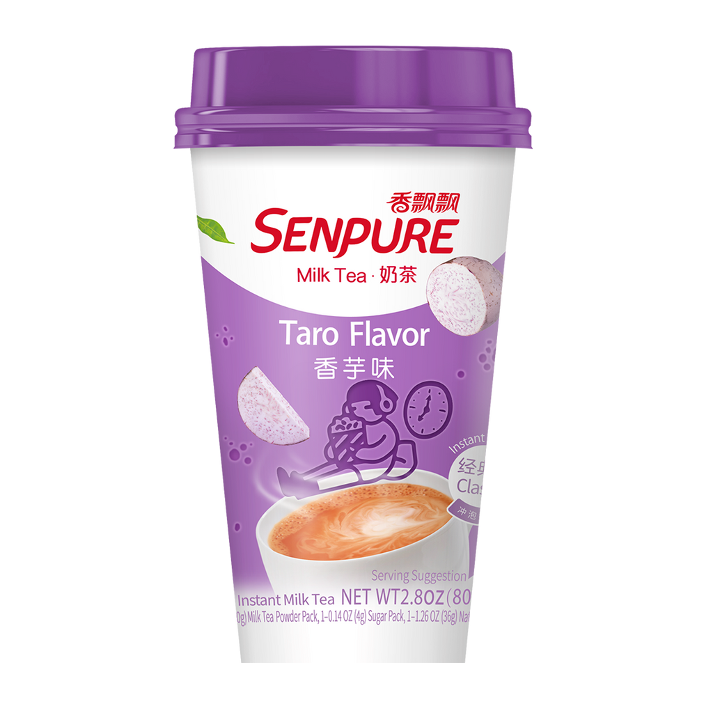 Senpure -SENPURE Classic Milk Tea With Coconut Jelly (Pack of 9) | Original, Taro, Wheat - Beverage - Everyday eMall