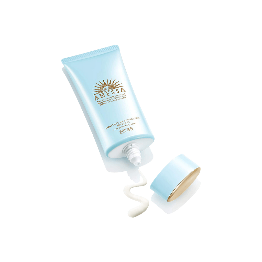 Shiseido -Shiseido Anessa Moisture UV Sunscreen Mild Gel for Sensitive Skin | SPF35 PA+++ 90g - Makeup - Everyday eMall