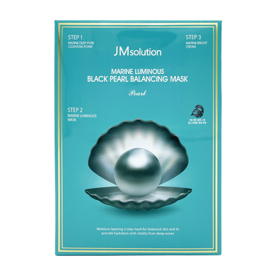 JM Solution -JM Solution Marine Luminous Black Pearl Balancing Mask | 10pcs - Skin Care Masks & Peels - Everyday eMall