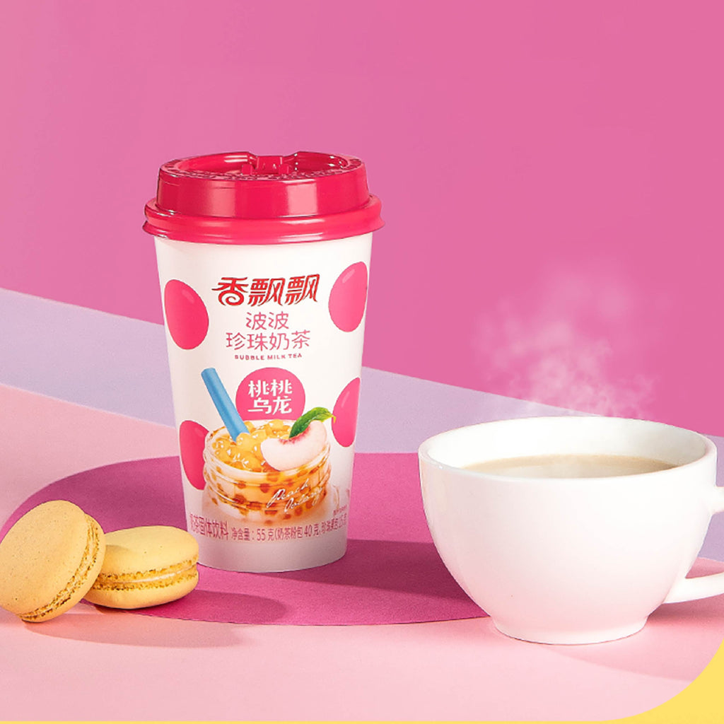 Senpure -香飘飘 SENPURE Clear Boba Milk Tea (3 units per pack) | Peach Oolong - Beverage - Everyday eMall