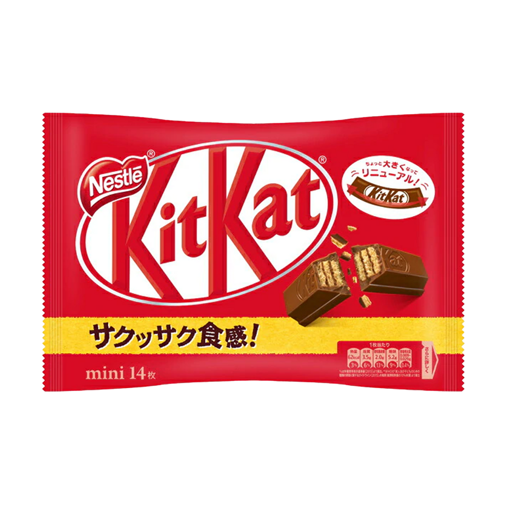 Nestlé -Kit-Kats Mini Chocolate Bar Japanese Edition, 14 pcs | Original Chocolate - Everyday Snacks - Everyday eMall