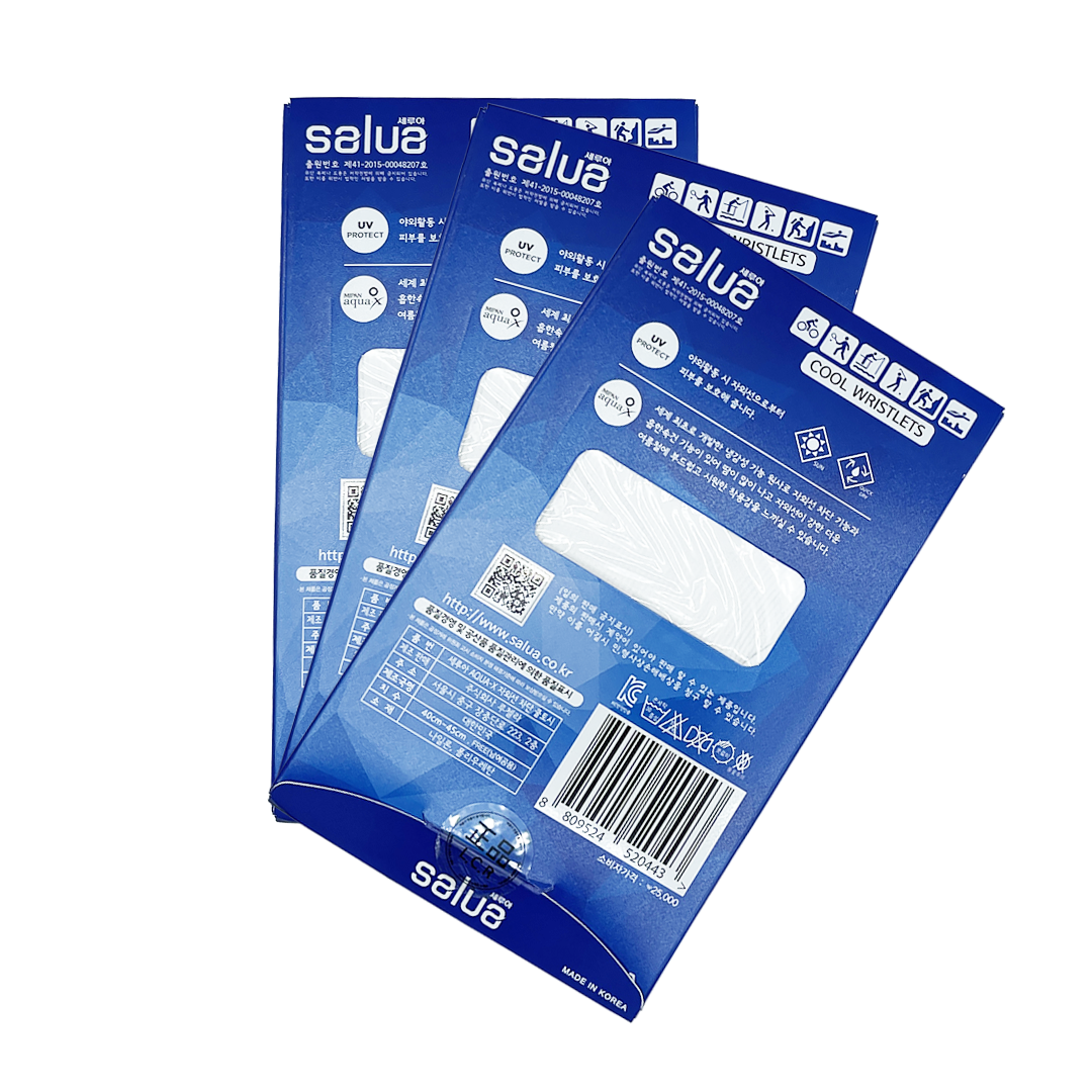 Salua -Salua Skin Cool Wristlets (no thumb hole) - Body Care - Everyday eMall