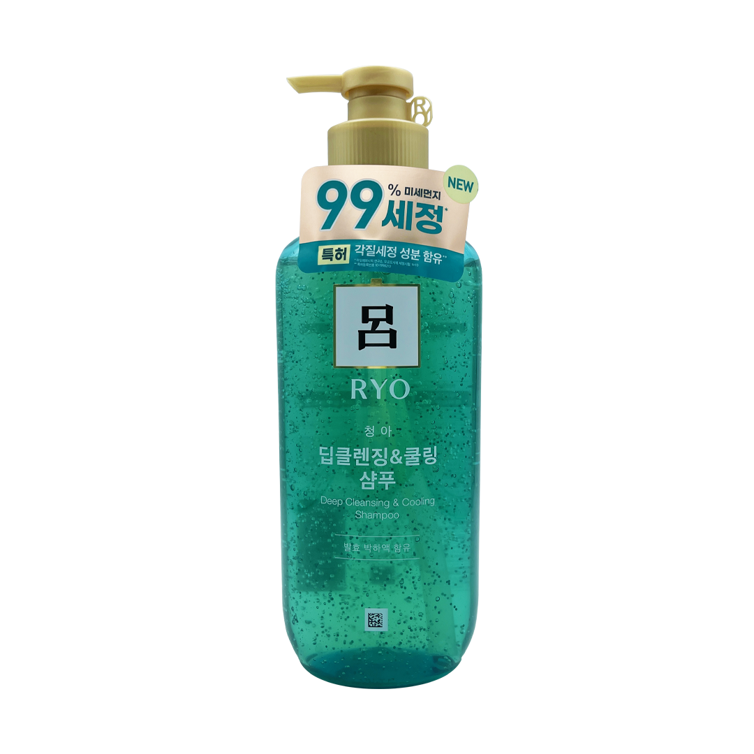 RYO -RYO Deep Cleansing & Cooling Shampoo | Fermented Mint | 550 ml - Hair Care - Everyday eMall