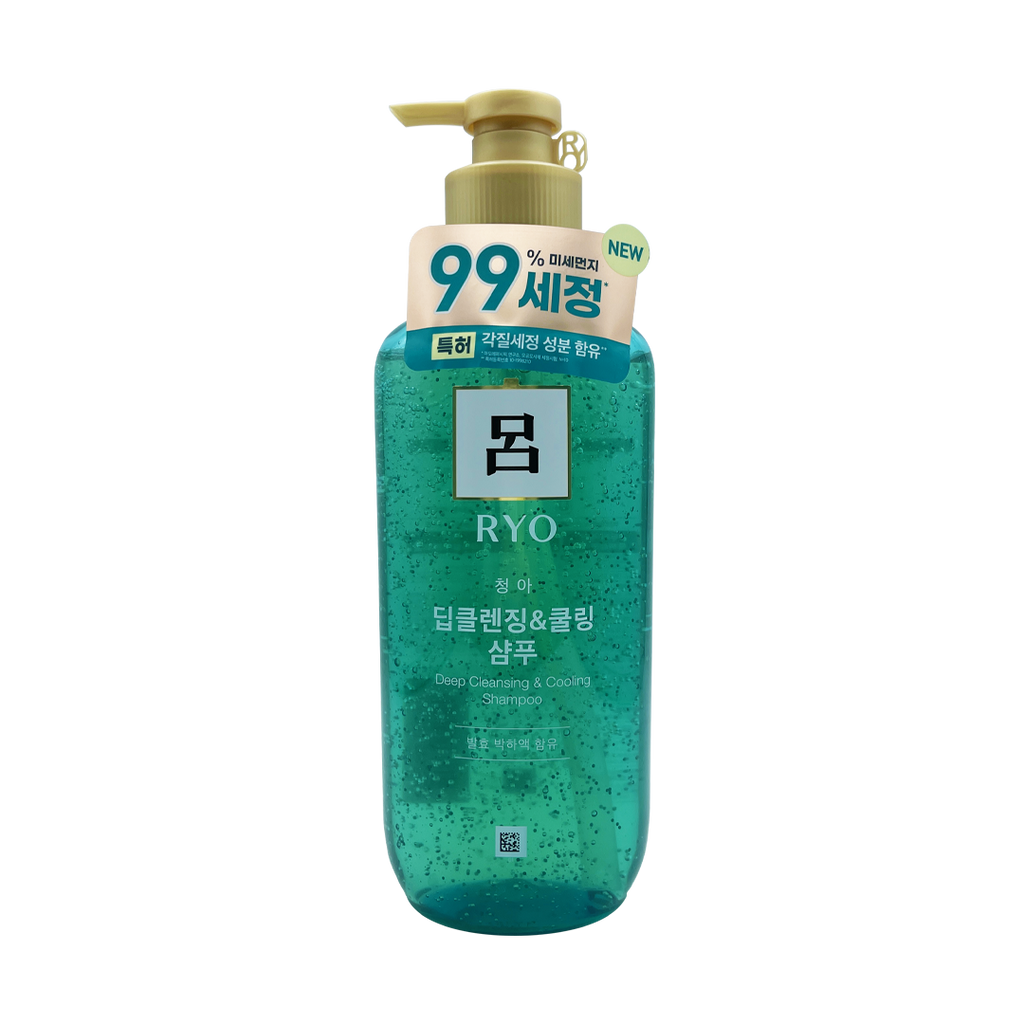 RYO -RYO Deep Cleansing & Cooling Shampoo | Fermented Mint | 550 ml - Hair Care - Everyday eMall