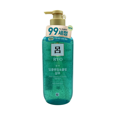 RYO Deep Cleansing & Cooling Shampoo | Fermented Mint | 550 ml