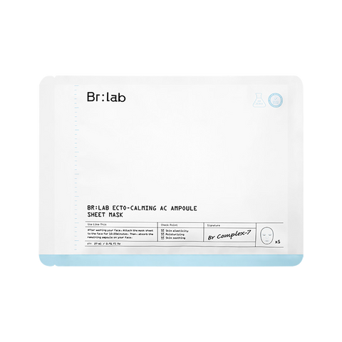 BR:LAB  |  BR. Ecto-Calming Ac Ampoule Sheet Mask | 5 sheets