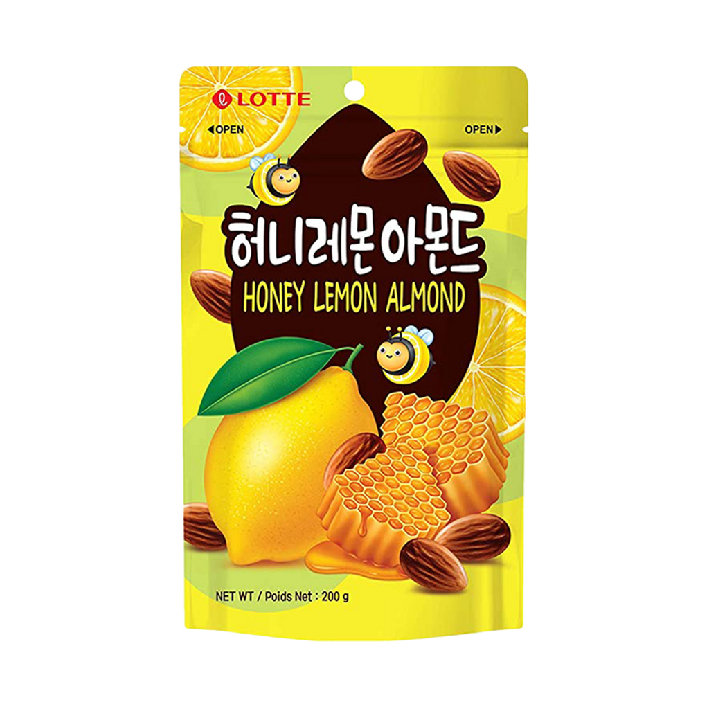 LOTTE -LOTTE Roasted Almond Snacks, Crunchy & Flavorful | Honey Lemon Almond - Everyday Snacks - Everyday eMall