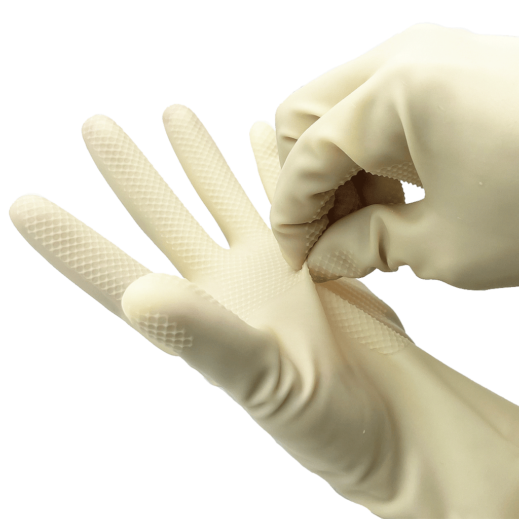 Everyday eMall -Rubber Lab Multi-Purpose Gloves - Short Sleeve - Household - Everyday eMall