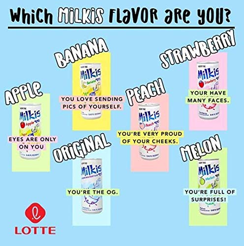 LOTTE -LOTTE Milkis Soda Drink | Peach Flavor (6 unit per pack) - Beverage - Everyday eMall