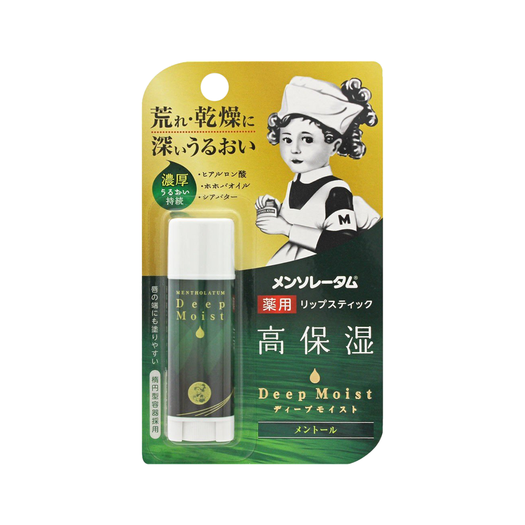 Rohto -Rohto Mentholatum Deep Moist Lip Cream(Mint) 4.5g - Skincare - Everyday eMall