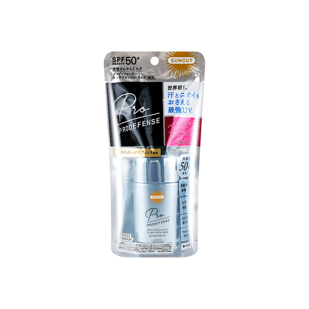 KOSE -KOSE Suncut Pro Defense Multi Block UV Sunscreen Milk SPF50+ PA++++| 60ml - Sunscreen - Everyday eMall