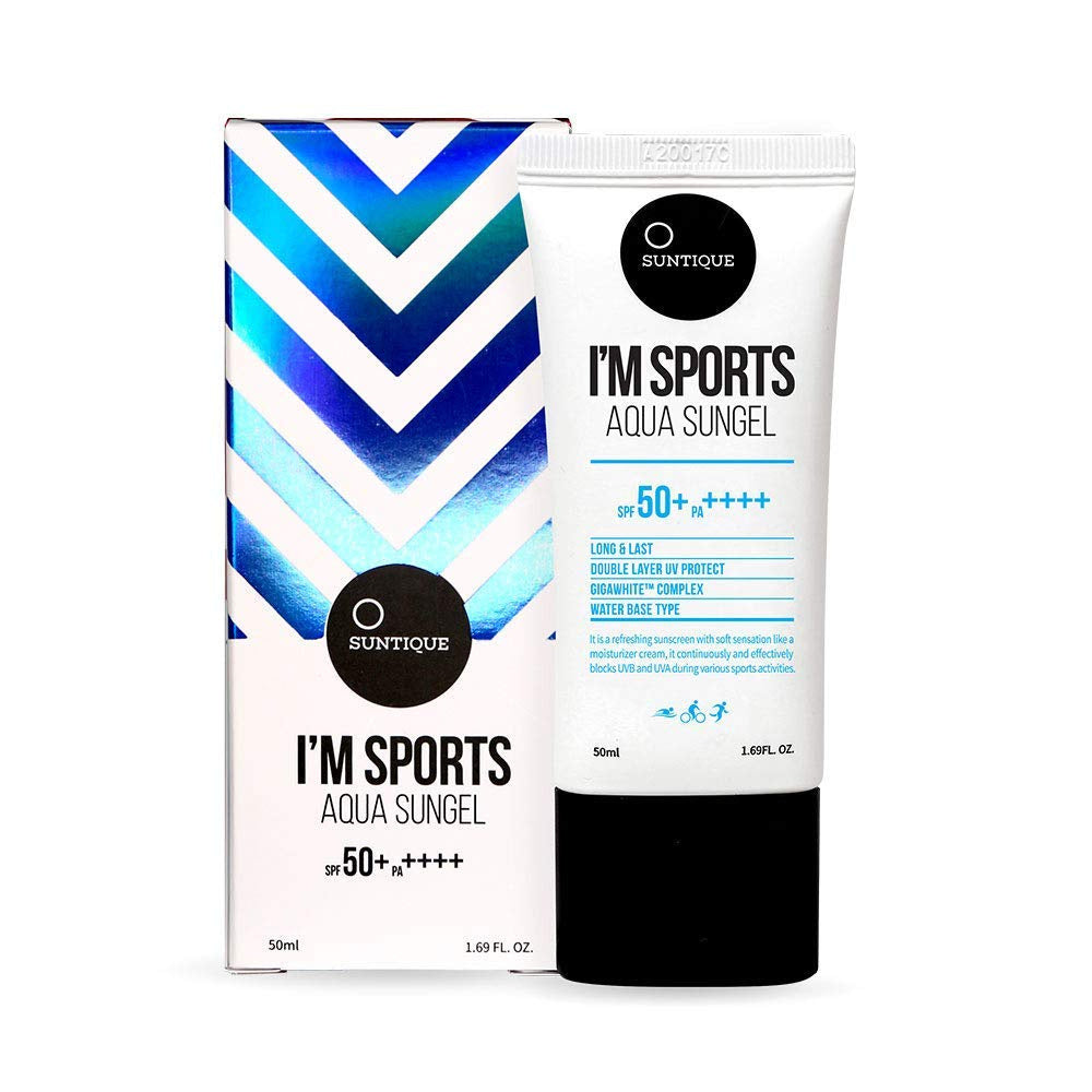 SUNTIQUE -Suntique 'I'm Sports' SunGel Sunscreen | SPF50+ / PA++++ 50ml - Sunscreen - Everyday eMall
